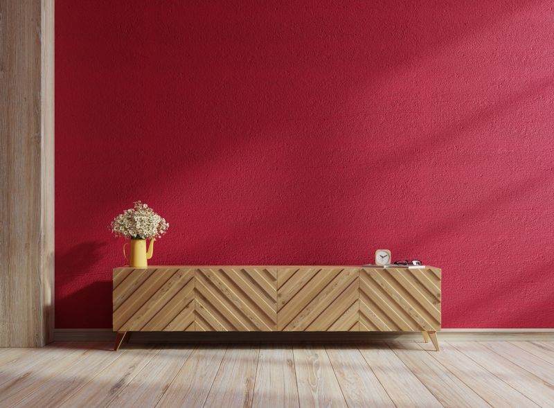 Living Room with Accent Wall