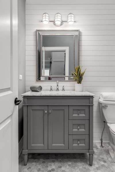 Bathroom Cabinet Refinishing in Acworth