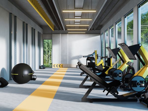 Exercise Room Painting in Acworth