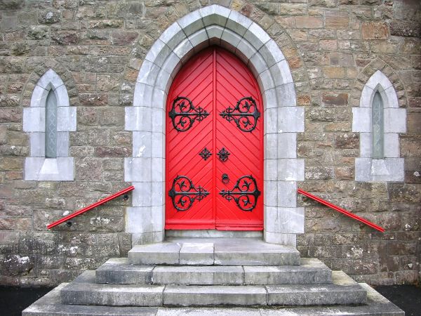 Church Door Painting in Acworth